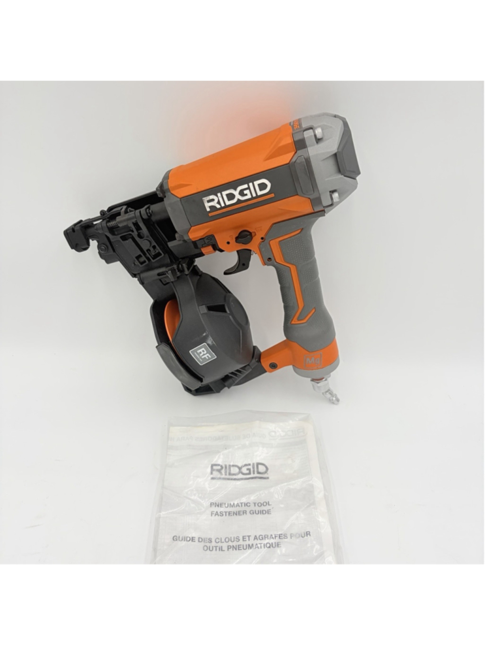 RIDGID R175RNF 15° 1-3/4 in Coil Roofing Nailer Pneumatic Tested